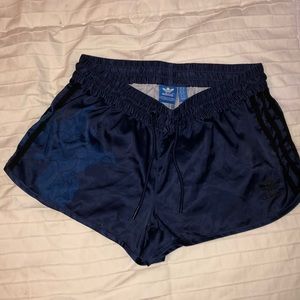 Adidas satin shorts-Small